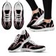 thumbnail image 1 of Zapatillas deportivas de verano con cordones y estampado de alce/asta Pop para mujer, color negro y claro, con estampado animal, 1 of 6