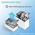 thumbnail image 3 of Compatible for Brother TN360 TN330 High Yield Mono Laser Toner Cartridge Black for HL-2140 HL-2170W DCP-7030 DCP-7040 MFC-7340 MFC-7345N MFC-7440N MFC-7840W Series Printers (DR920 1PK), 3 of 7
