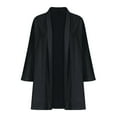 thumbnail image 5 of hotojiny Casual Cardigan for Women Lightweight Loose Open Front 3/4 Sleeve Outerwear Spring Fall Fashion Coats, 5 of 7