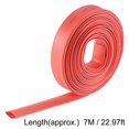 thumbnail image 4 of Uxcell Heat Shrink Tubing Ratio Shrinkable Tube Cable Sleeve 23ft Red mm 10, 4 of 6
