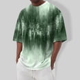 thumbnail image 2 of Men's T-shirt T-shirts Graphic Text Pool3D Printing Street Casual Short Sleeve Printed Clothing Basic M, 2 of 5