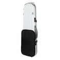 thumbnail image 1 of Violin Box, Carbon Fiber Violin Bag with Hygrometer for Practices Performances, 1 of 7