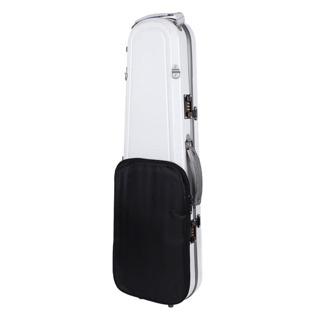 Violin Box, Carbon Fiber Violin Bag with Hygrometer for Practices Performances