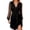 D196/Black, variant on Afdoent Womens Dresses Elegant Formal Dress With Mesh Sleeves Long Sleeve V Neck Evening Gown For Casual Party Wear Party Formal Dresses