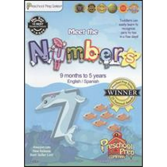 Pre-Owned Preschool Prep Series: Meet the Numbers (DVD 0184582000013)