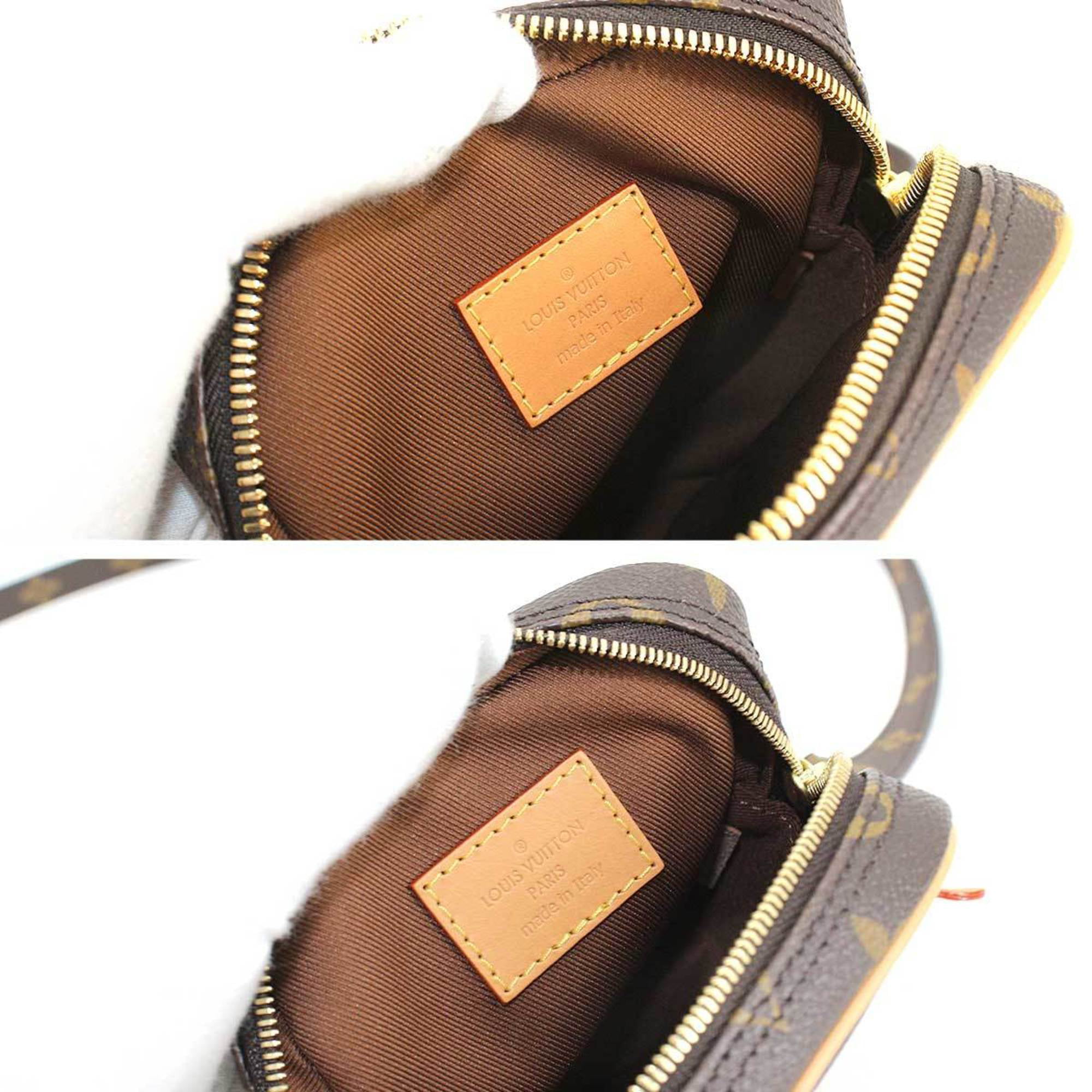 Authenticated used Louis Vuitton Louis Vuitton Monogram Game on Panam Set Shoulder Bag Brown RFID M57450 Paname Set, Adult Unisex, Size: (HxWxD): 19cm