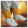thumbnail image 5 of Leather Anti-scalding Work Safety Boot Heat Resistant Flame-Retardant Welding Boot Cover Welder Tool ,Great Choice, 5 of 7