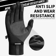 thumbnail image 4 of Matoen Winter Cycling Gloves Men Women, Waterproof Velvet Touchs Screen Warm Gloves for Running, Biking, Workout, 4 of 5