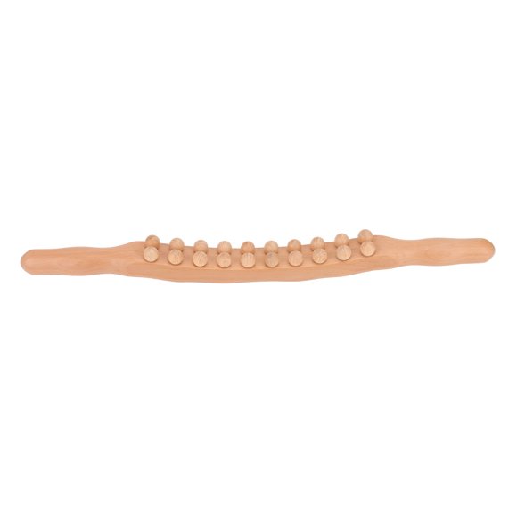 Massage Stick Tool,Beech Roller Stick Double Massage Roller Stick Wooden Scraping Rod Built for the Future