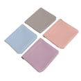 thumbnail image 4 of Mini bolsa de almacenamiento de lápiz labial de 4 colores, cierre automático, portátil, de cuero PU, bolsillo para cosméticos, maquillaje, para auriculares, 4 of 14