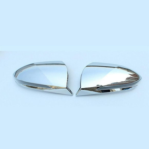 For 22 for Hyundai Santa Cruz 2PCS ABS chrome Side Rear View Mirror Cover Trim