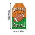 thumbnail image 2 of Themed Football Design 60pcs Paper Party Decoration Tag, 2 of 3
