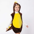 thumbnail image 5 of FINALGANG Boys Girls Kids Dinosaur Dress Up Set Sleeveless Hooded Romper With Shoe Covers For Party Performance Wear Soft Outfit, 5 of 5