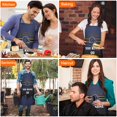 thumbnail image 4 of BALTIMORE Custom Aprons for Men Women, Personalized Football Style Apron with Name and Number, Customized Apron with Pockets Gift, 4 of 5