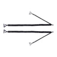 thumbnail image 2 of 1 Pair Rhinestone Bra Strap Invisible Shoulder Strap Adjustable Nonskid Bra Belt Black 1.8cm Hook, 2 of 8