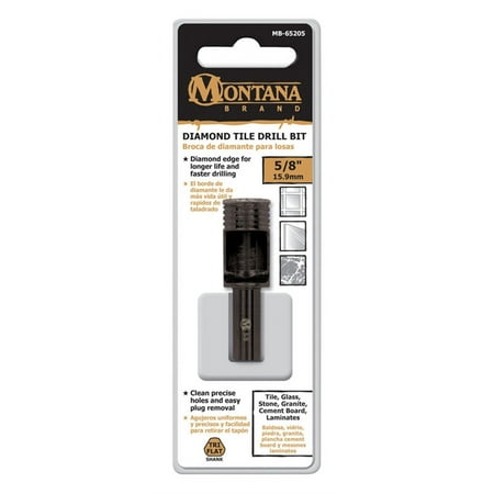 

Montana Brand 5/8 in. Alloy Steel Drill Bit 1 pc.