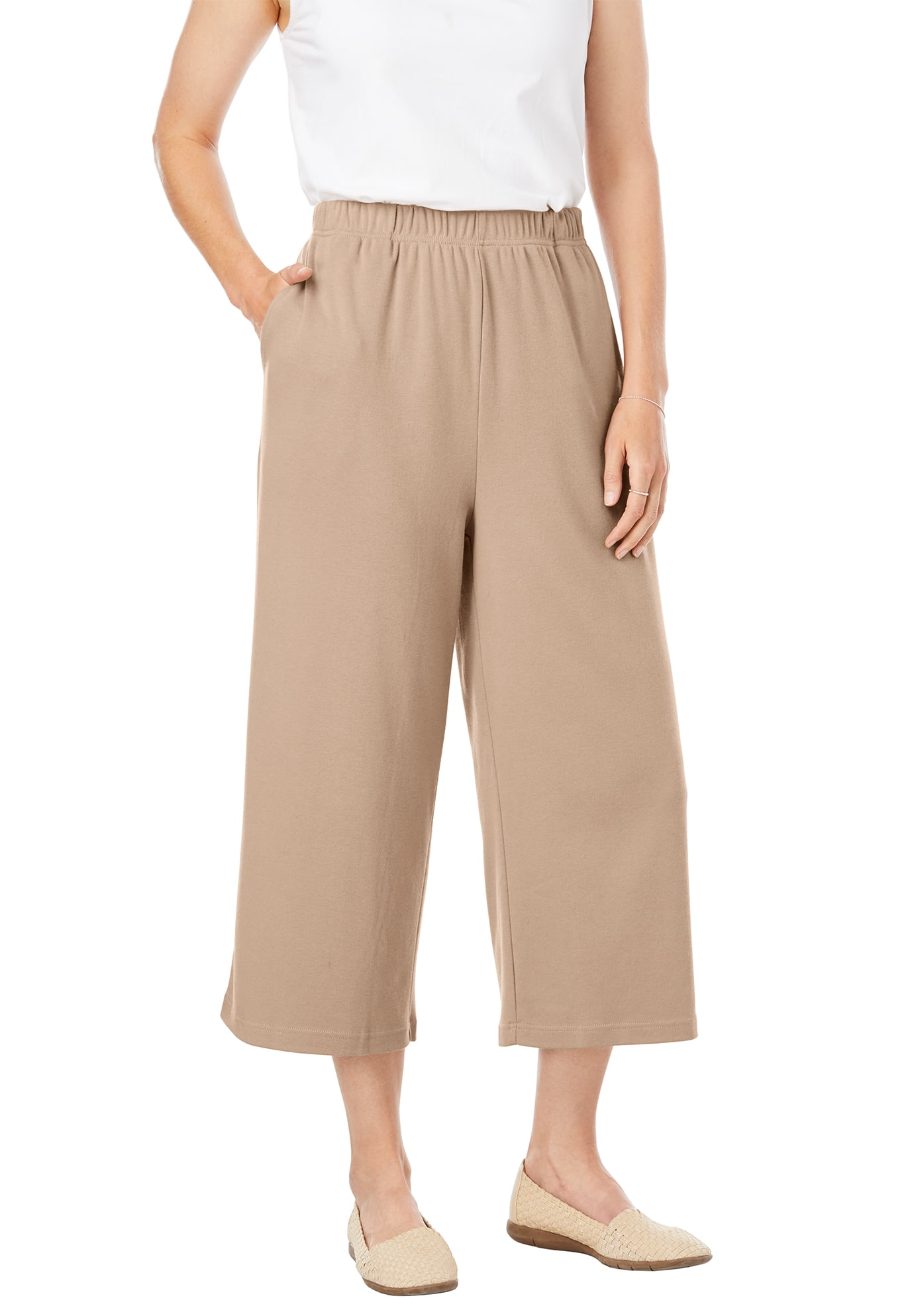 plus size culotte pants