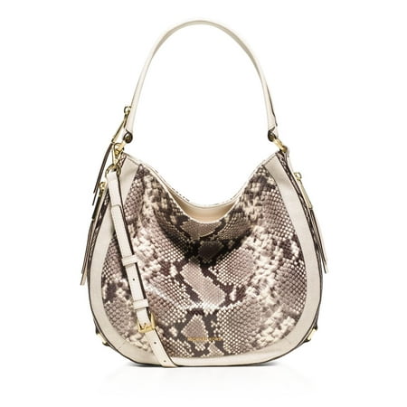 Michael Kors Womens Julia Leather Snake Print Shoulder Handbag Michael Kors Womens Julia Leather Snake Print Shoulder Handbag
