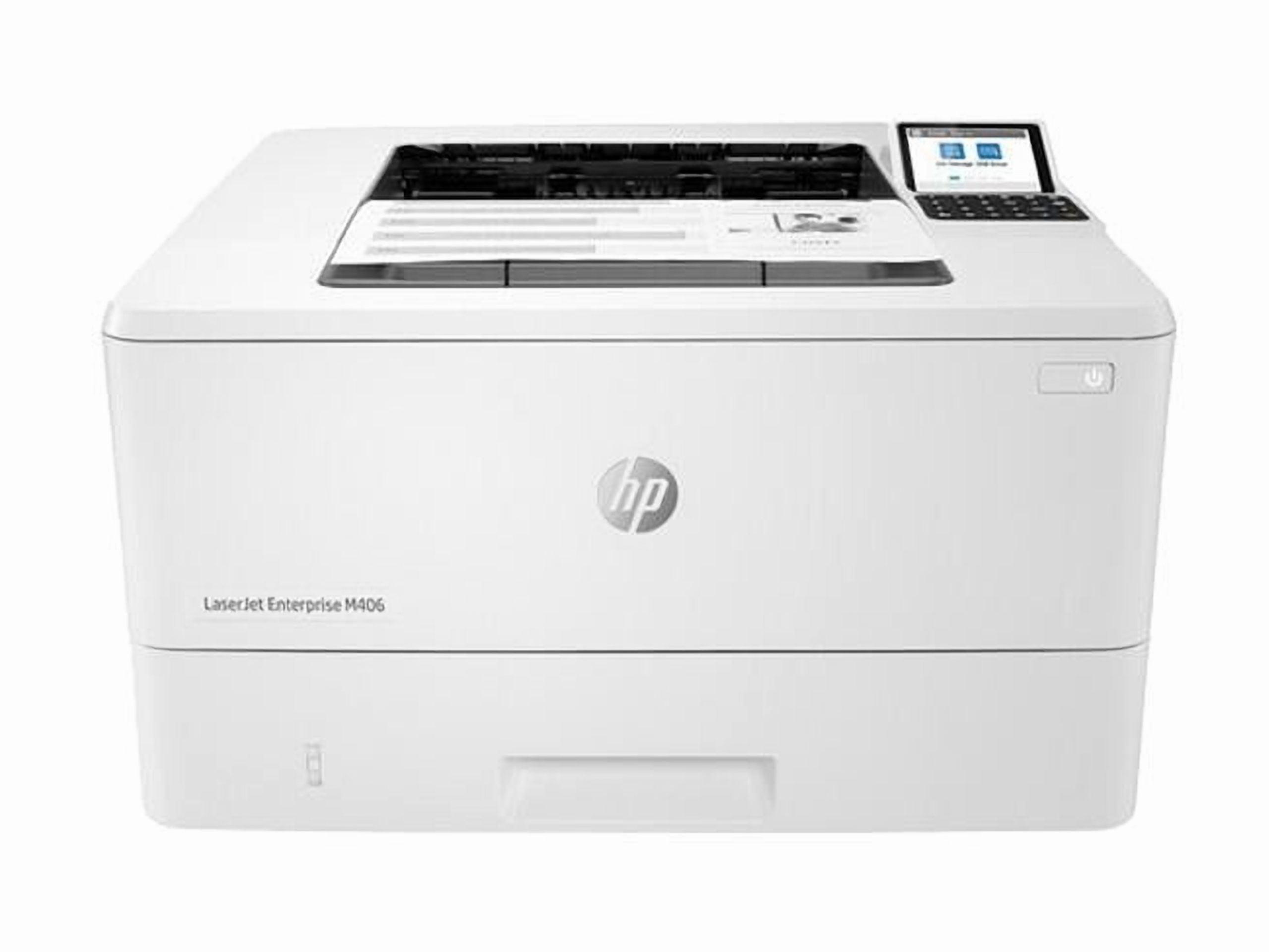 HP LaserJet Enterprise M406dn Monochrome Laser Printer TAA (3PZ15A#201)