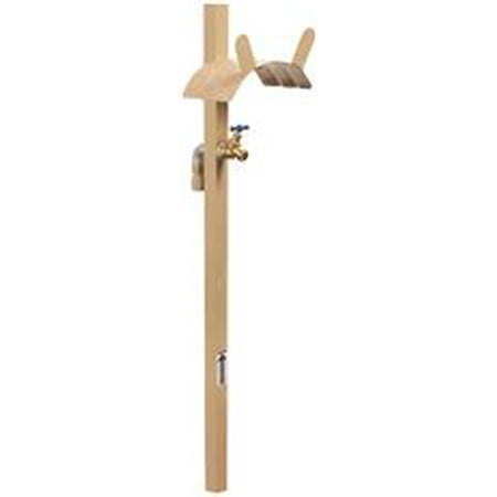 Ames Brass Hose Reel - Liberty Garden Hose Stand With Bib