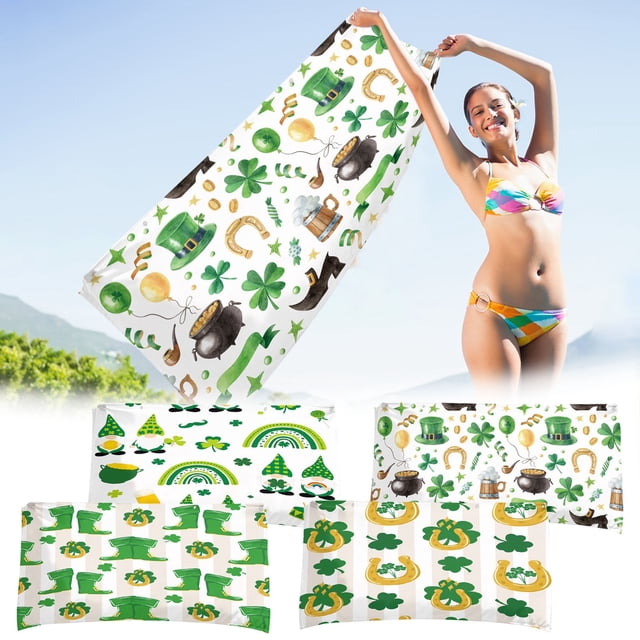 Sandproof Beach Towel - Quick Dry Microfiber, Compact Travel Towel for Pool, Gym & Outdoor Use