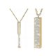 thumbnail image 1 of I Love You -Hidden Message Necklace, Hidden Secret Message Slider Necklace, 1 of 4