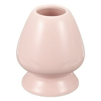 Uxcell Ceramic Chasen Stand 70mm Matcha Whisk Holder Teas Set Whisks Stand Traditional Matcha Tea Chasen Holder Tea Set Accessories for Tea Tasting, Pink