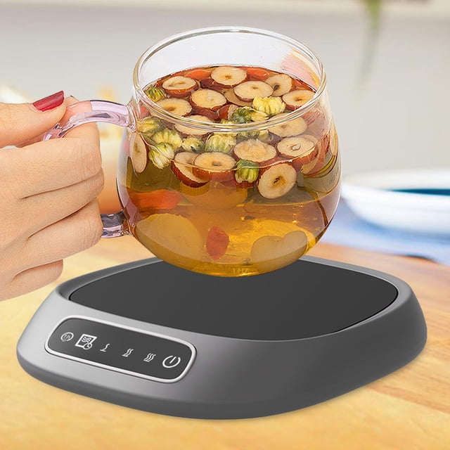 Calentador de taza eléctrica portátil de taza portátil Smart Touch interruptor de vela Vela Calentante de bebidas inteligentes Calentador para