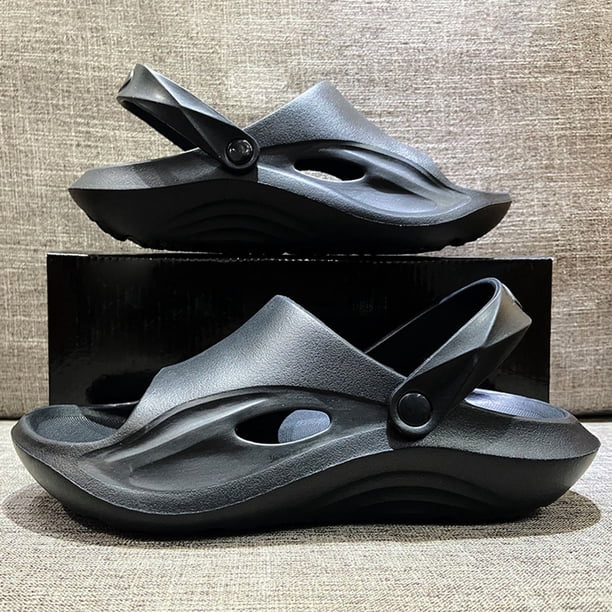 MKLEKYY Sandalias Con Soporte de Arco para Mujer, para Hombre y Mujer, para Verano, para Exteriores, para Estudiantes y Conductores, Zapatillas de Eva