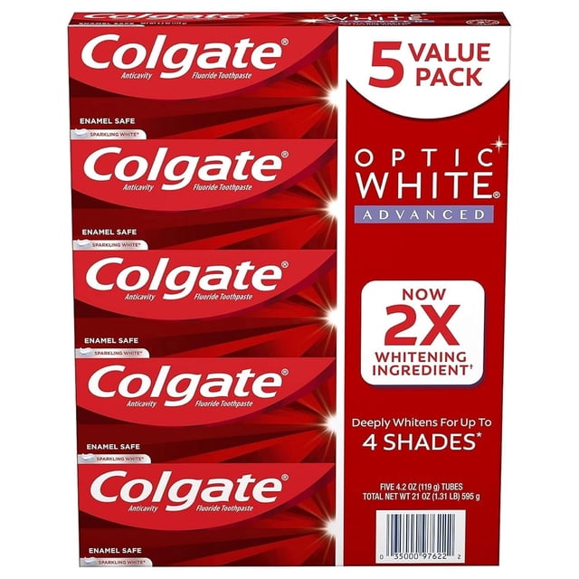 Pasta de dientes Colgate Optic White Advanced Teeth Whitening