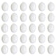 thumbnail image 1 of EeaseMX 30 huevos de paloma falsos, sólidos, pequeños, para decoración del hogar., 1 of 7