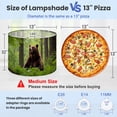 thumbnail image 2 of Lampshades 2 Pack Brown Bear Sitting Green Forest Clearing Majestic Wildlife Nature 13"x13"x10" Light Shade for Table Lamps Floor Lamp Shades Lampshade Replacement Easy Assembly Whimsical for Nursery, 2 of 8