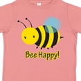 thumbnail image 4 of Inktastic Bee Happy Boys or Girls Toddler T-Shirt, 4 of 5