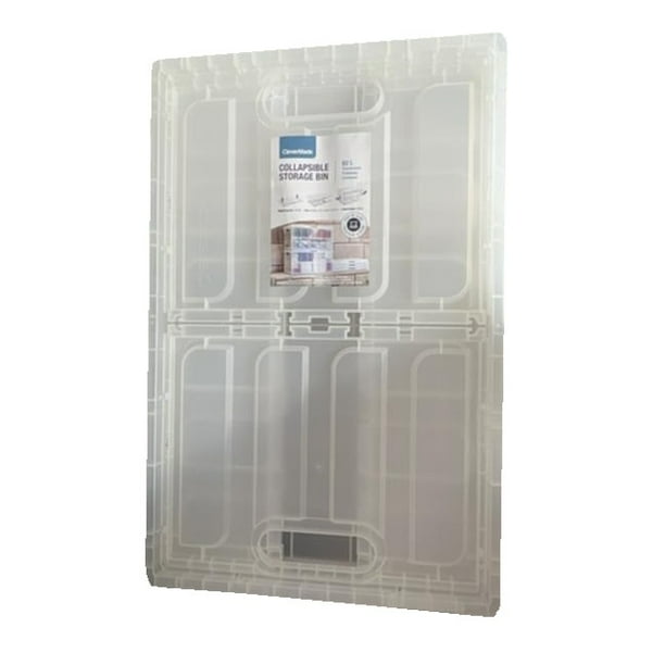CleverMade CleverCrates 62Liter Collapsible Storage Crate