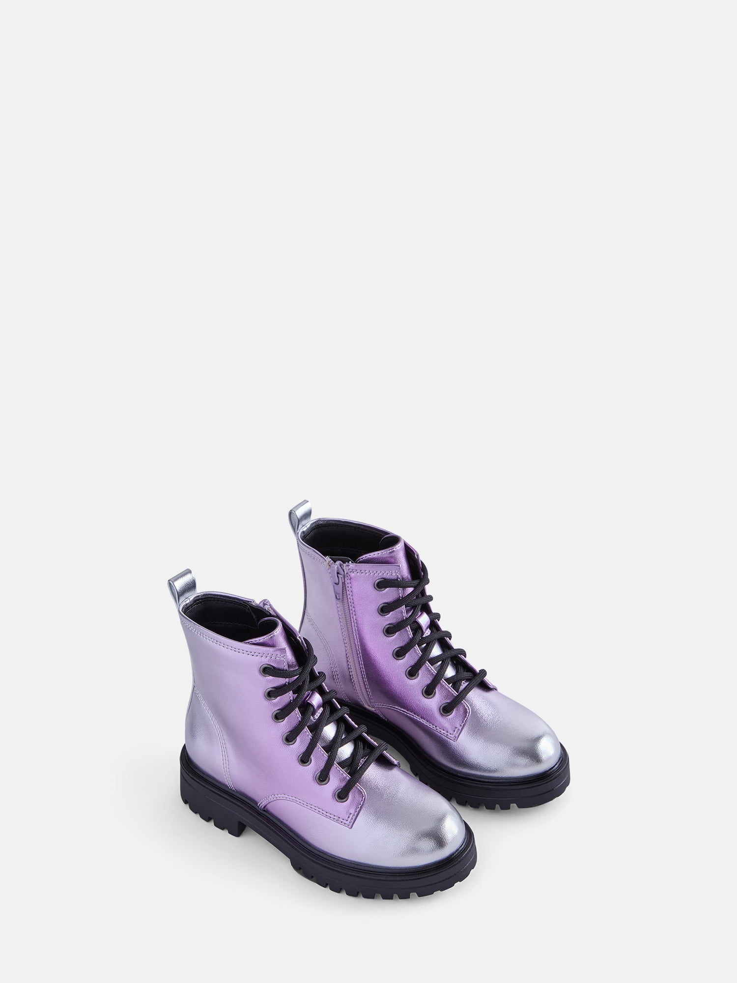 Wonder Nation Toddler, Little, & Big Girls Combat Boots
