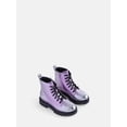 thumbnail image 2 of Wonder Nation Girls Combat Boots, 2 of 5