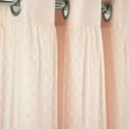 thumbnail image 2 of Lush Decor Polka Dot Sheer Window Curtain Panels - Blue - 38 X 84, 2 of 11