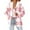 Pink, variant on absuyy Fleece Jacket for Women Fall Winter Plush Hooded Jacket Warm Plaid Lightweight Faux Fur Cardigan