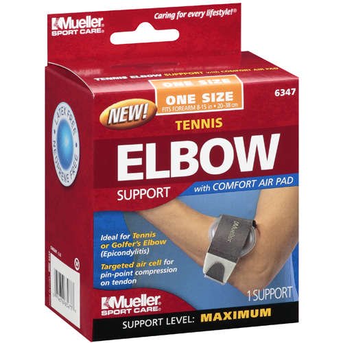 Mueller Sport Care Tennis Elbow Air Pad Support, 1 ct