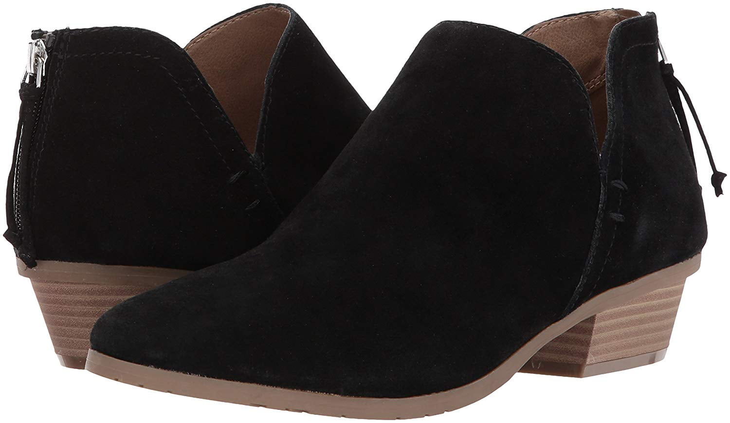 kenneth cole reaction women's side way low heel ankle bootie boot