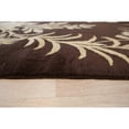 thumbnail image 4 of EORC Brown Handmade Afghan Wool Transitional Turkish Knot Rug, 9'1 x 12'2-Color:Brown,Material:Wool, 4 of 4