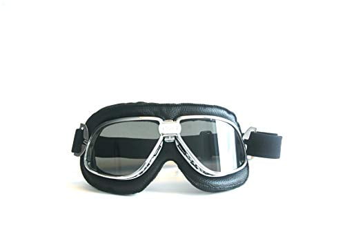 New CRG Vintage Bike Aviator Pilot Style Motorcycle Cruiser Scooter Goggles T10 