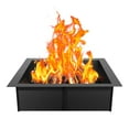 thumbnail image 1 of VEVOR Fire Pit Ring Square 36x36 in Outer Steel Liner DIY Campfire Ring Firepit, 1 of 9