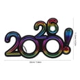 thumbnail image 2 of IFANLANDOR 4Pcs New Years Glasses Plastic 2026 Party Eyewear Assorted Color Lightweight Comfort, 2 of 8