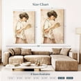 thumbnail image 4 of Elephant Stock Young Girl Reading A Book Wall Art - Vertical Canvas Wall Art - Living Room Wall Decor - Hobbies And Lifestyle Canvas - Beige And Brown Decor - 34" x 51", 4 of 8