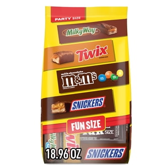 M&M's Classic Mix Chocolate Candy Fun Packs, Original Peanut