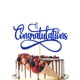 thumbnail image 1 of Adorno para Pastel Crseniny Felicitaciones 2026 Azul Real, 1 of 7