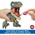 thumbnail image 5 of Jurassic World Mega Roar Blue Velociraptor Dinosaur Toy with Sound & Stretchable Jaw, 5 of 7