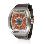 Franck Muller Vanguard Crazy Hours V45 CH TT BK OR Men's Watch in  Titanium Pre-Owned