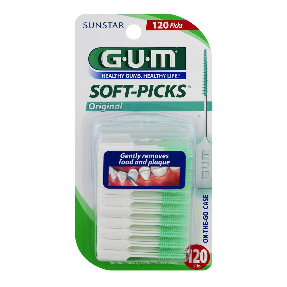 GUM SoftPicks Original 120 CT